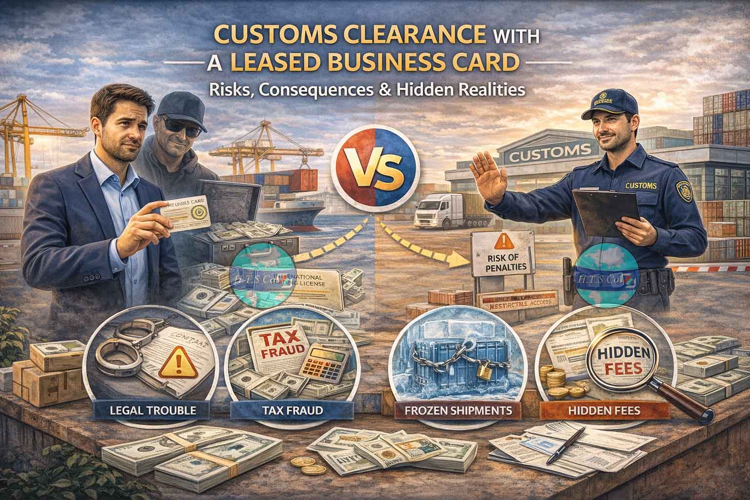 ترخیص کالا با کارت بازرگانی اجاره‌ای