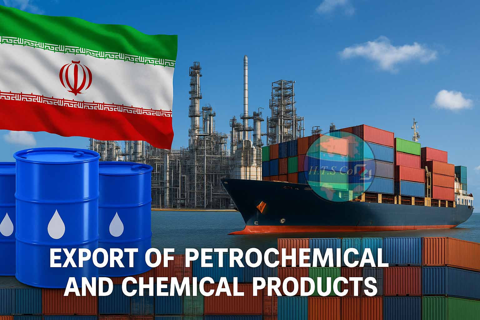 صادرات محصولات پتروشیمی و شیمیایی
