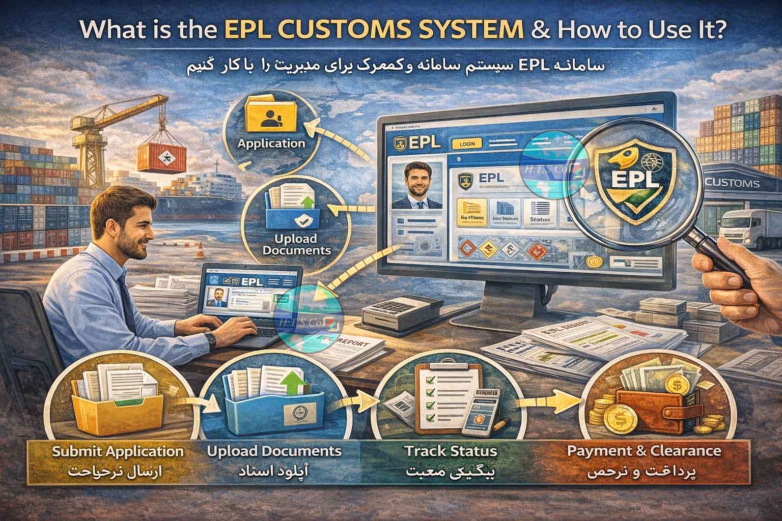سامانه EPL گمرک چیست و چگونه با آن کار کنیم؟