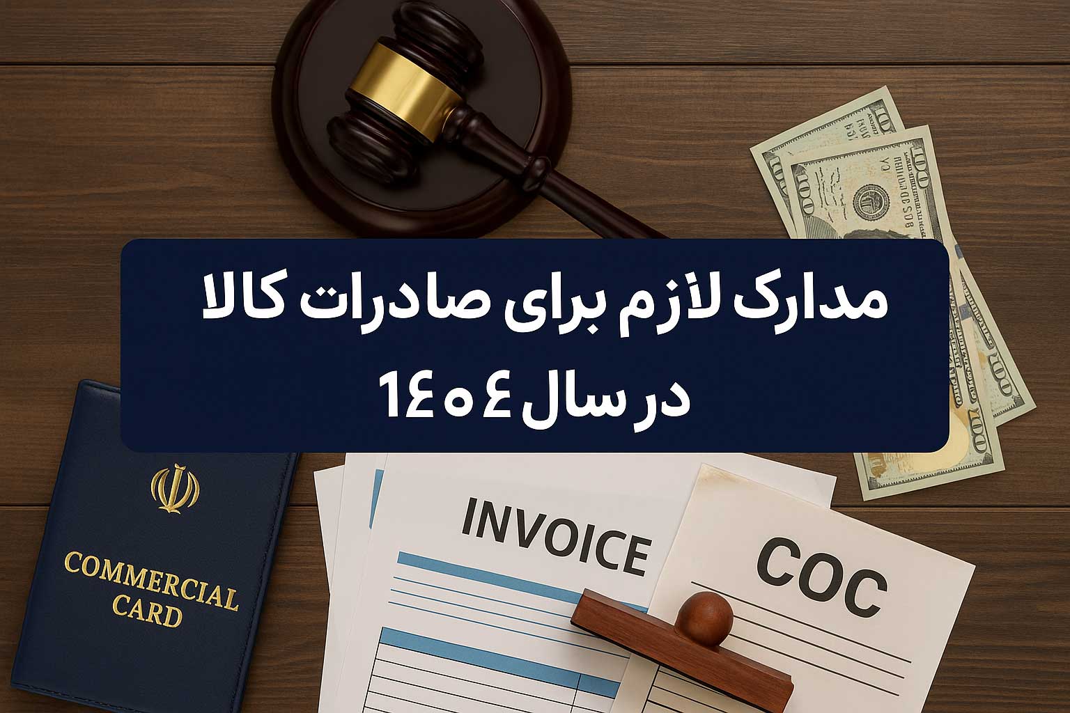 مدارک صادرات کالا در سال ۱۴۰۴