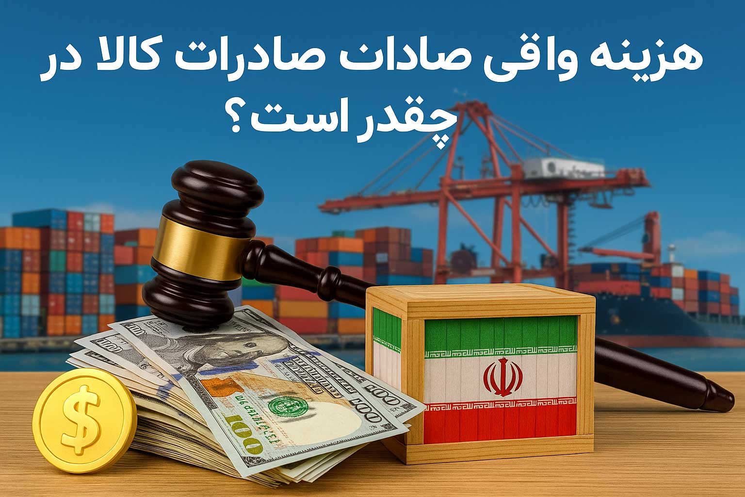 هزینه واقعی صادرات کالا در ایران