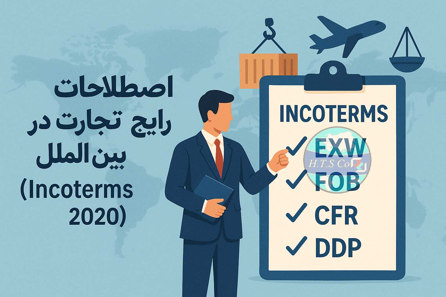 تجارت جهانی اصطلاحات رایج (Incoterms 2020)